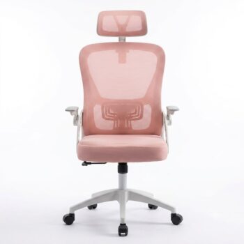 Silla de Oficina Rosada Task